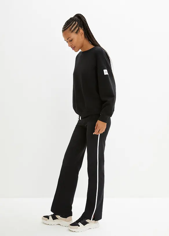 Pantaloni in jersey di cotone elasticizzato, bonprix