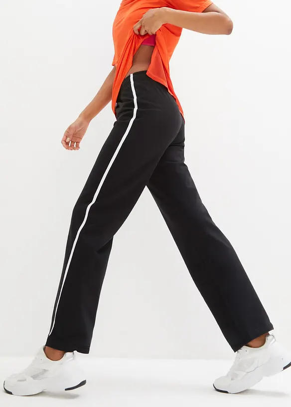 Pantaloni in felpa di puro cotone, bonprix