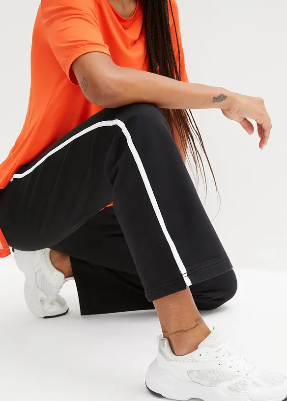 Pantaloni in felpa di puro cotone, bonprix