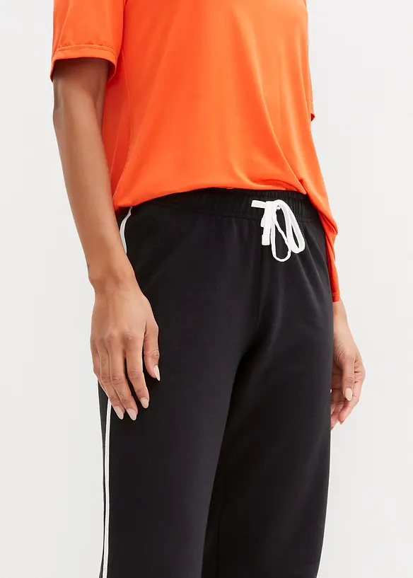 Pantaloni in felpa di puro cotone, bonprix