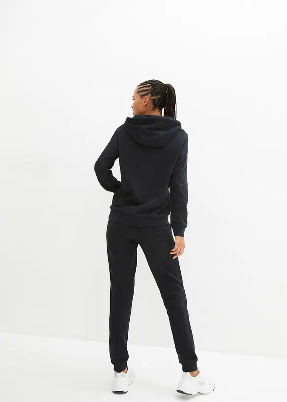 Tuta da jogging con cotone (set 2 pezzi), bonprix