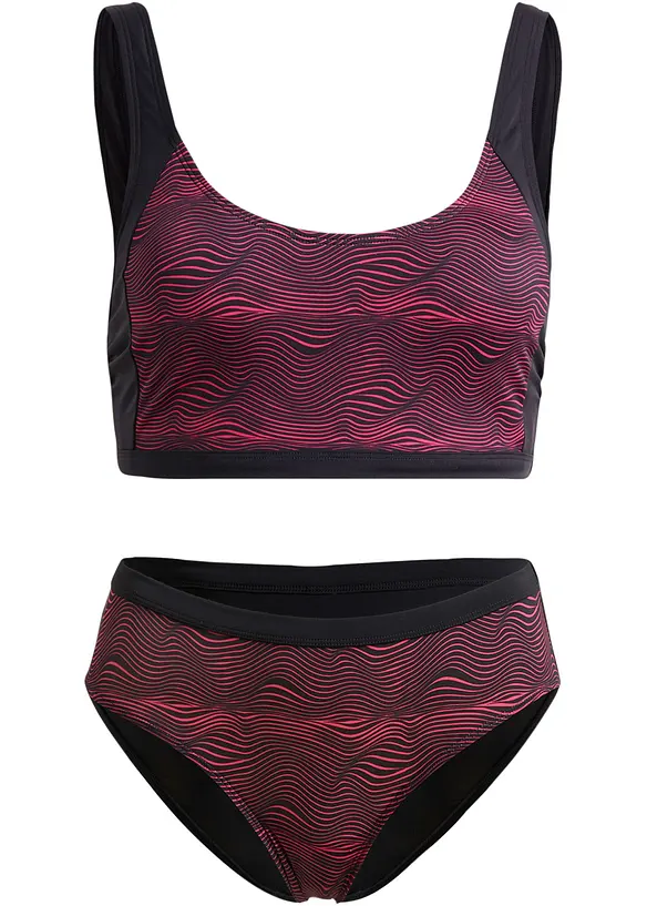 Bikini a bustier (set 2 pezzi) ad asciugatura rapida, bpc bonprix collection