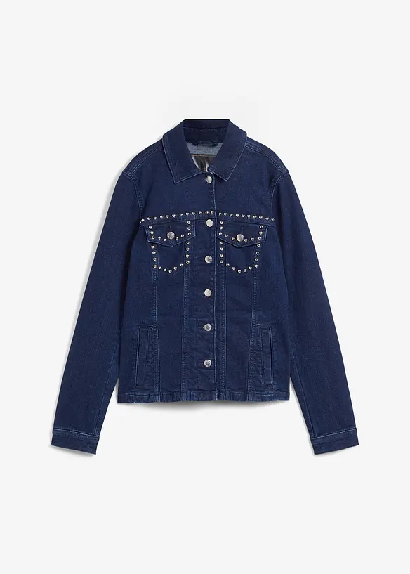 Giacca di jeans con borchiette, bpc selection