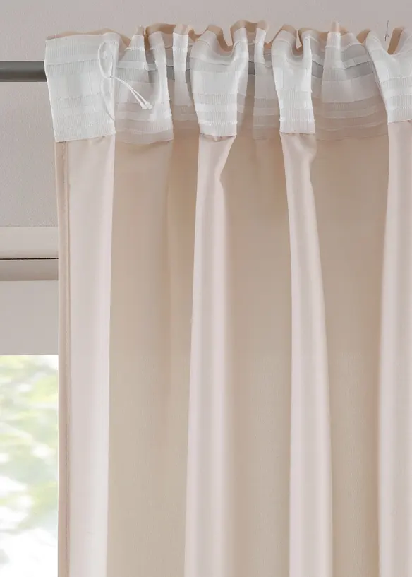 Tenda in microfibra con poliestere riciclato (pacco da 1), bonprix
