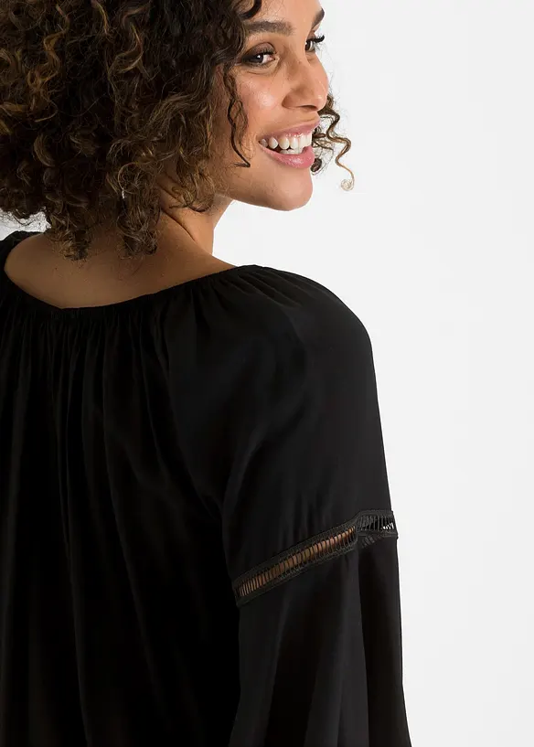 Blusa in pura viscosa, bonprix