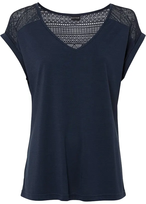 Maglia in misto viscosa, bonprix