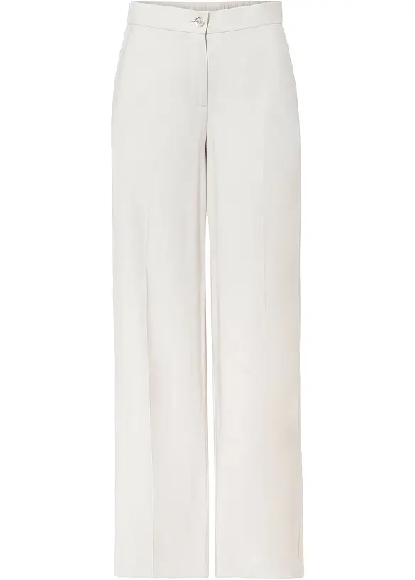 Pantaloni larghi leggeri con viscosa, bonprix