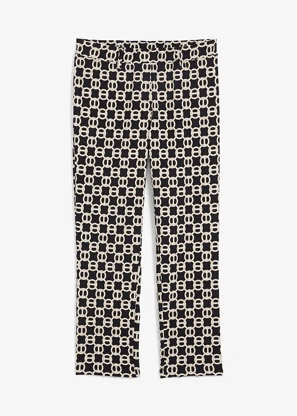 Pantaloni in bengalina elasticizzata, bonprix