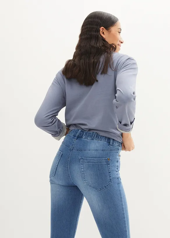 Jeggings, vita media, bonprix