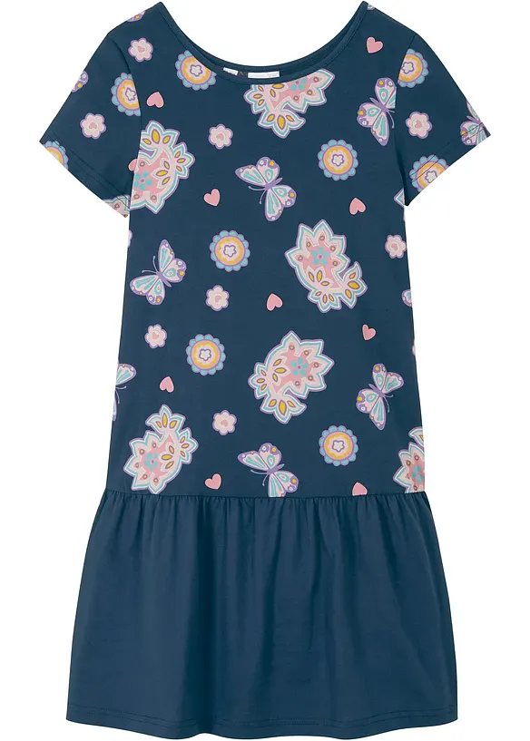 Abito in maglina di puro cotone biologico, bonprix