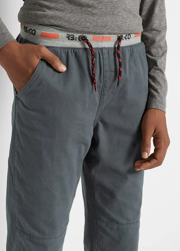 Pantaloni termici loose fit, bonprix