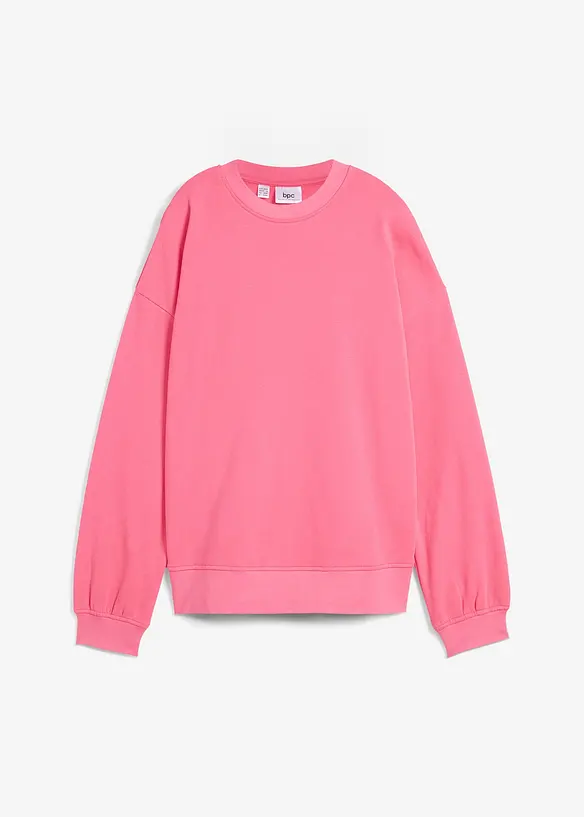 Felpa oversize in puro cotone, bonprix