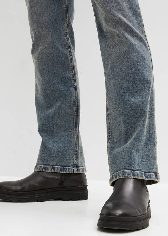 Jeans bootcut elasticizzati, regular fit, bonprix