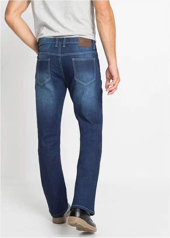 Jeans bootcut elasticizzati, regular fit, bonprix
