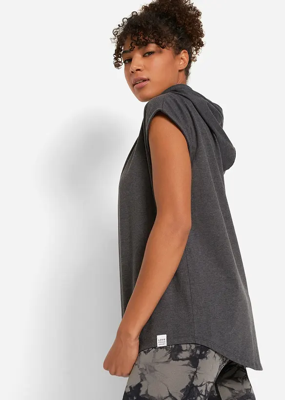 Felpa oversize con cappuccio, bonprix