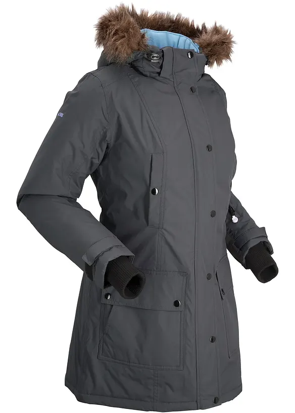 Giubbotto tecnico outdoor impermeabile con cappuccio, bonprix