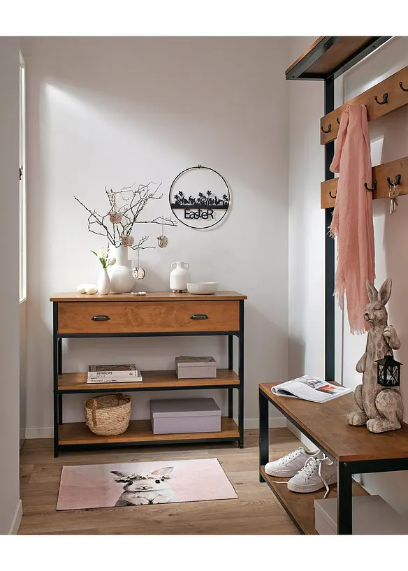 Zerbino lavabile con coniglietto, bonprix