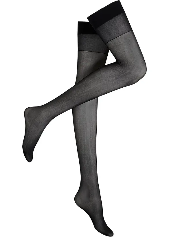 Calze Da Donna Fiore Vesper/Obsession Per Reggicalze, 20 DEN