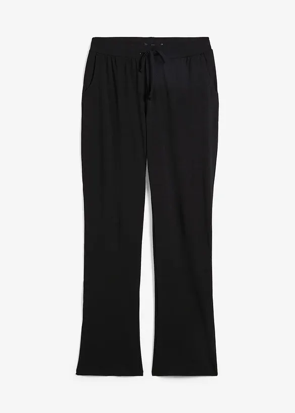 Pantaloni sportivi  elasticizzati con puro cotone biologico, bonprix