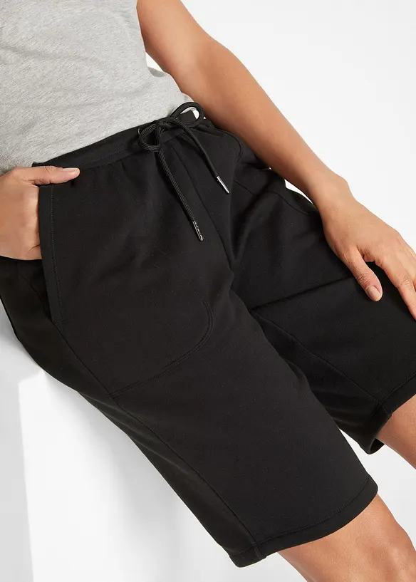 Bermuda in felpa di puro cotone, bonprix