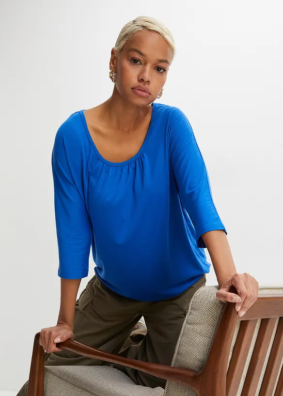 Maglia oversize in misto viscosa, bonprix