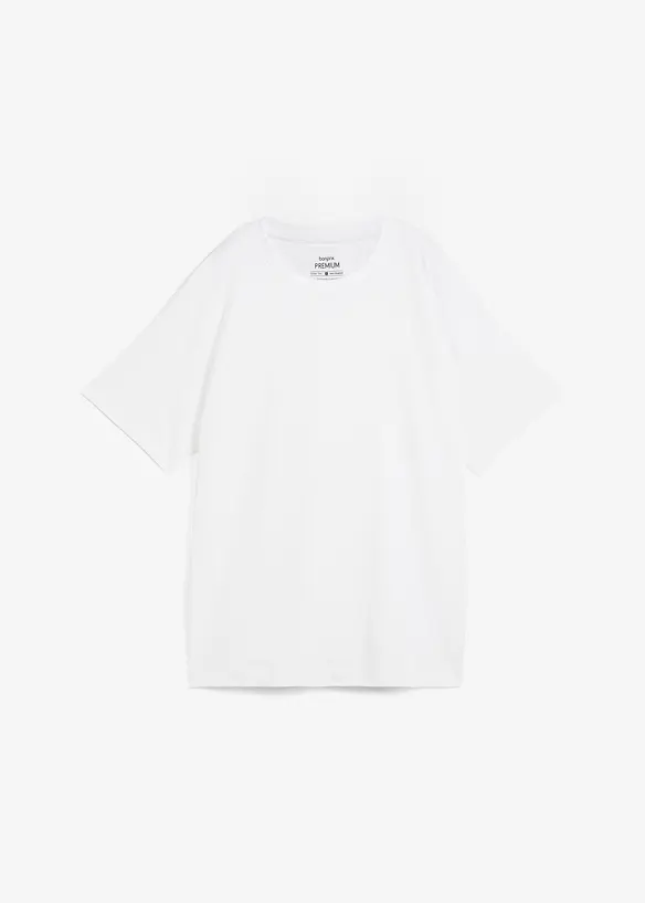 Maglia oversize in puro cotone biologico pesante, bonprix