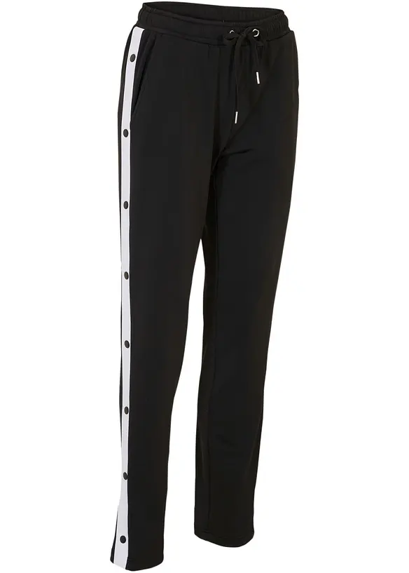 Pantaloni da jogging ad asciugatura rapida con bottoni automatici, bonprix