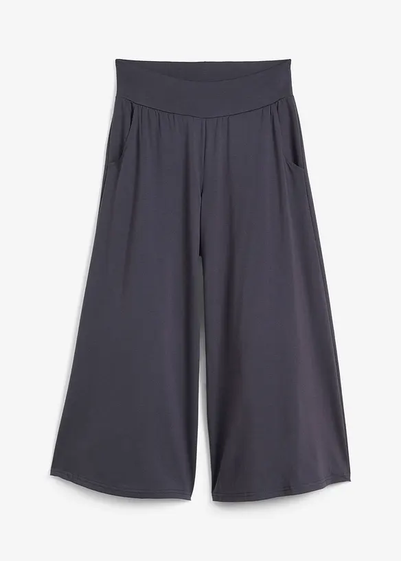 Pantaloni culotte loungewear con gambe larghe, bonprix