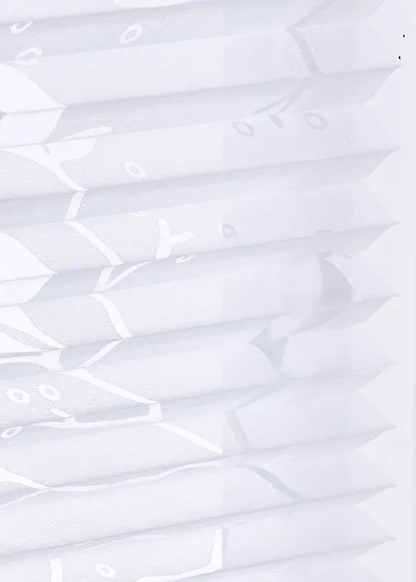 Tenda plissettata devoré con foglie, bonprix