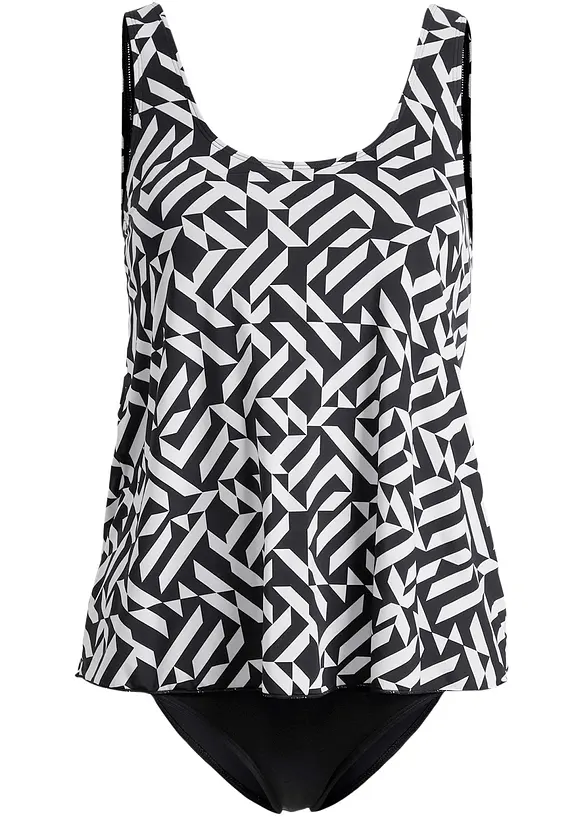Costume intero stile tankini, bonprix