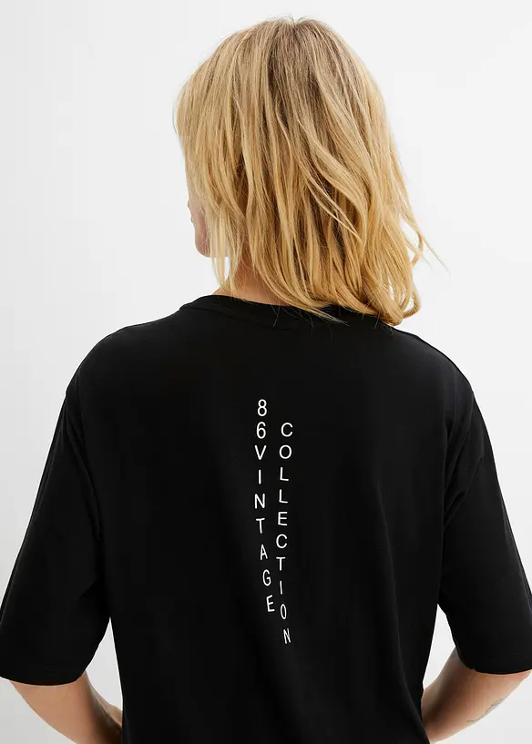 Maglia oversize in misto viscosa morbido, bonprix
