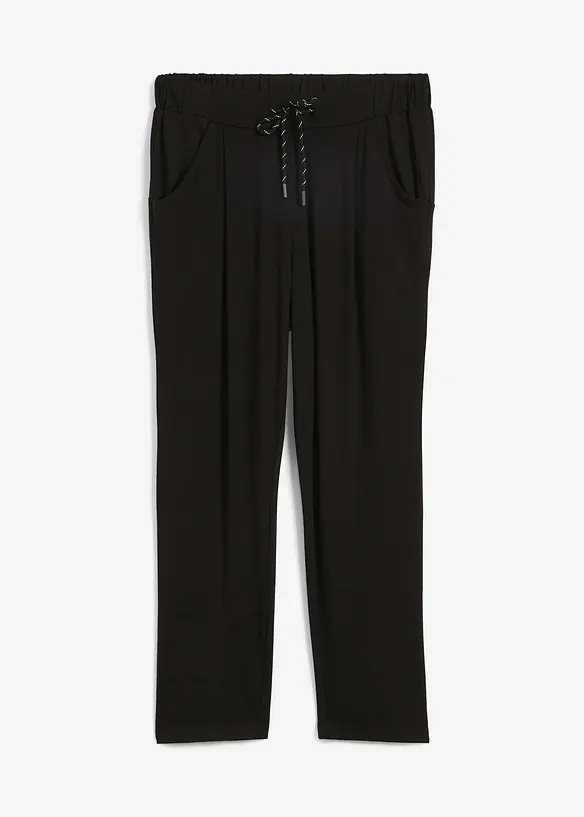 Pantaloni sportivi in viscosa, lunghezza 7/8, bonprix