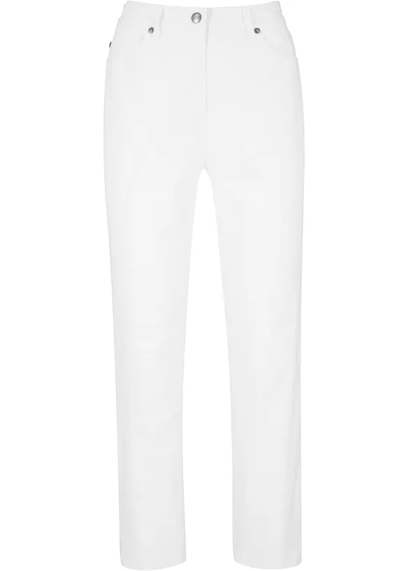 Pantaloni cropped a vita alta, bonprix