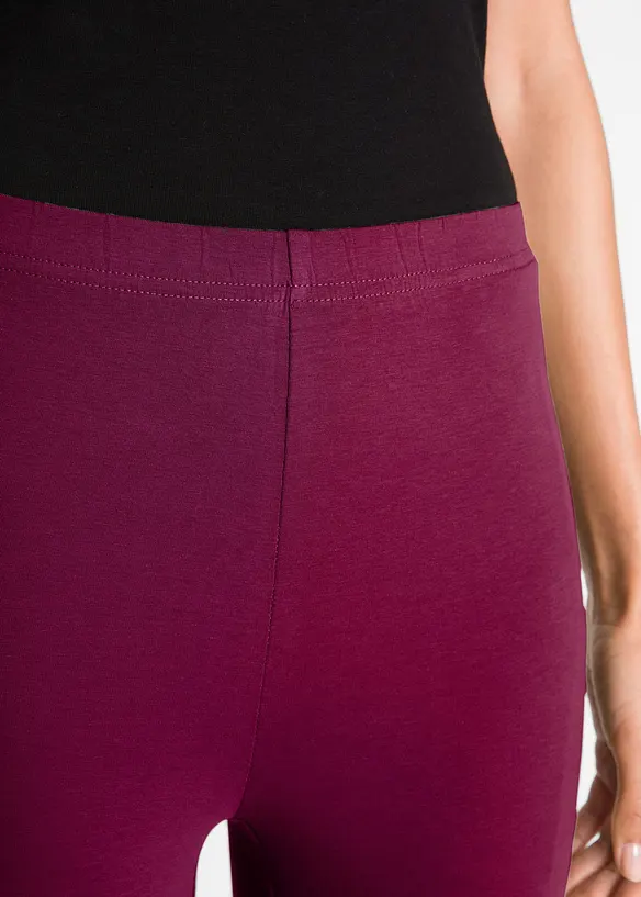 Leggings capri aderenti (pacco da 2), bonprix