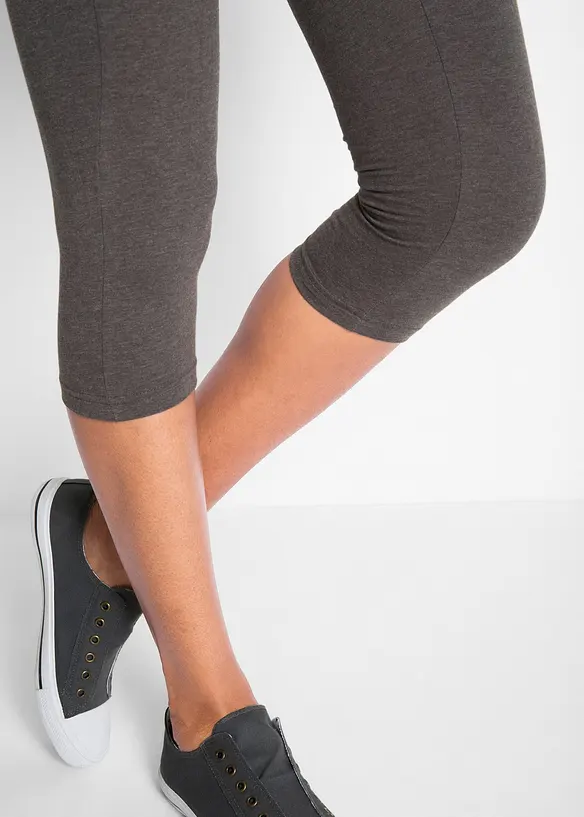Leggings capri aderenti (pacco da 2), bonprix