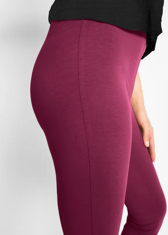 Leggings capri aderenti (pacco da 2), bonprix