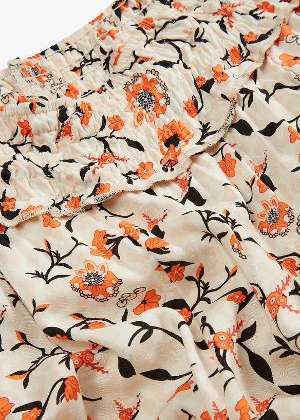 Pantaloni a palazzo in viscosa fluente, bonprix