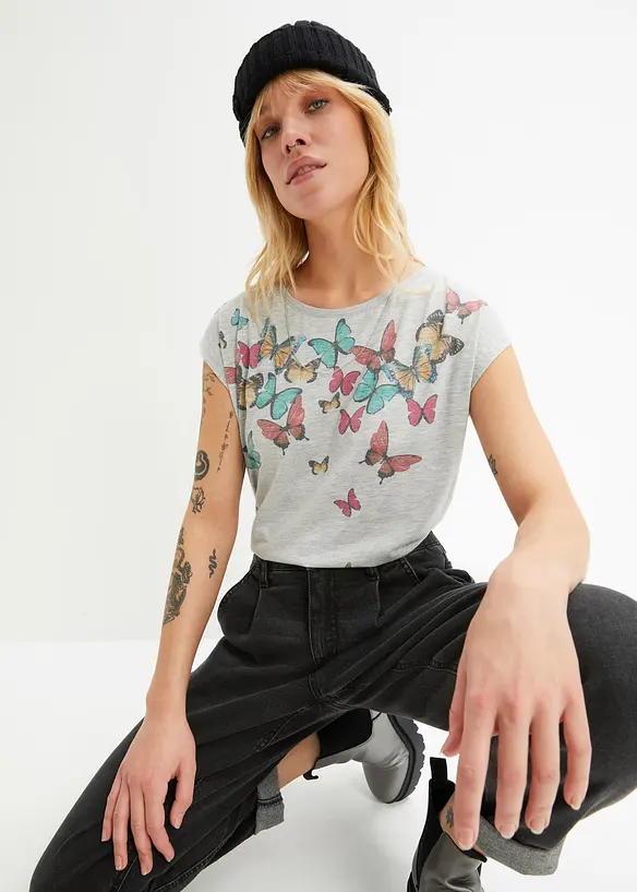 Maglia in misto viscosa morbido, bonprix