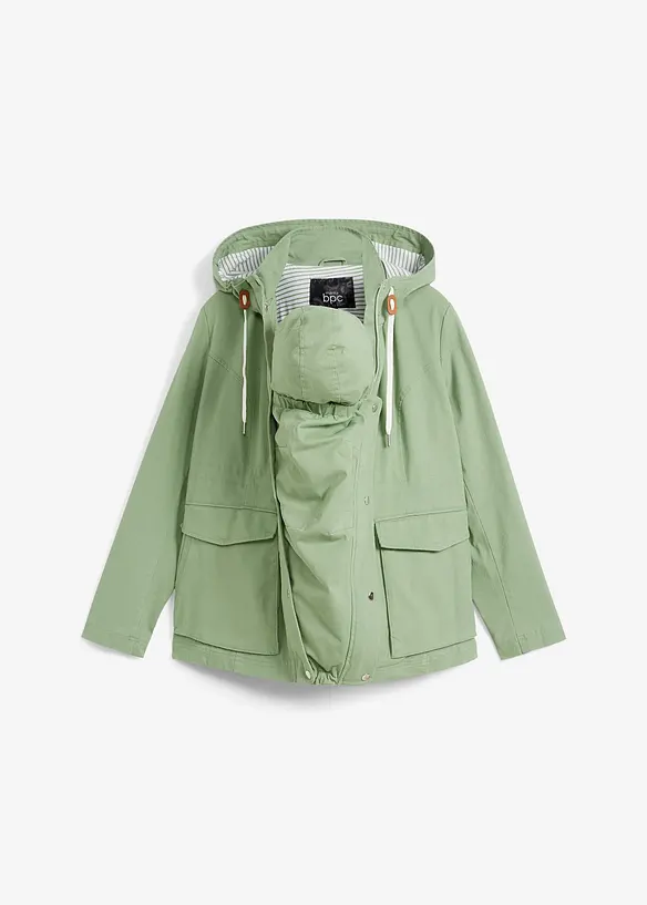 Giacca prémaman 3 in 1 con inserto babywearing, bonprix