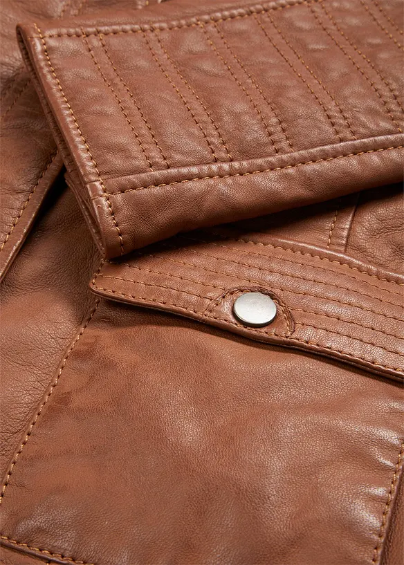 Giacca in nappa di agnello, bonprix