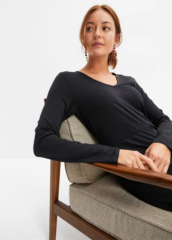 Abito midi con poliestere riciclato, BODYFLIRT
