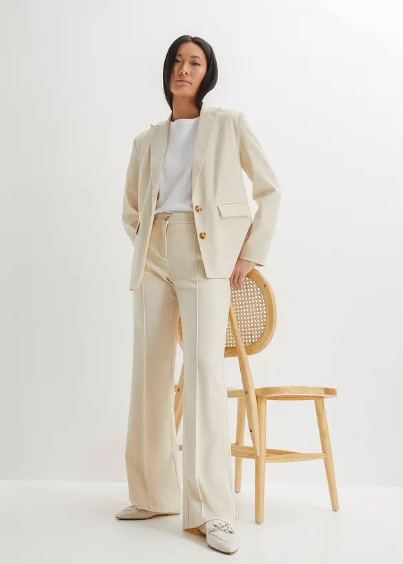 Blazer casual con poliestere riciclato, bonprix