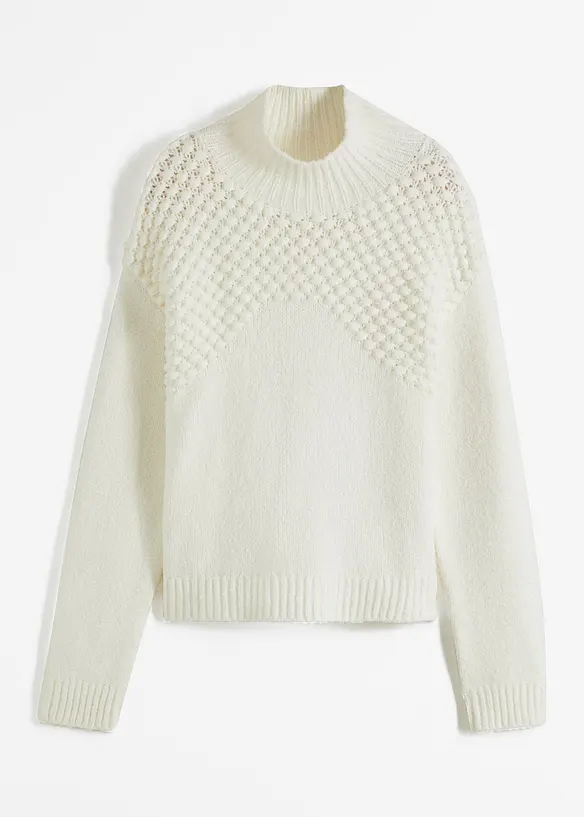 Maglione strutturato, bonprix