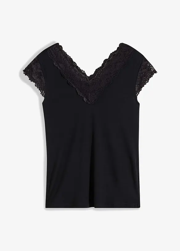 Maglia in misto viscosa, bonprix