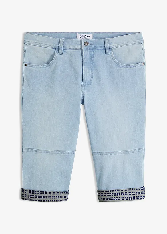 Bermuda in jeans lunghi, regular fit, bonprix