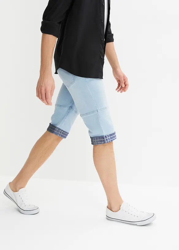 Bermuda in jeans lunghi, regular fit, bonprix