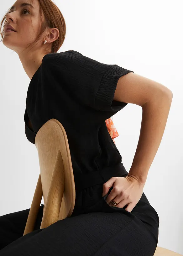 Tuta elegante a maniche corte, bonprix