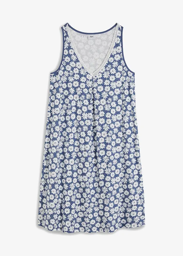 Camicia da notte con viscosa, bonprix