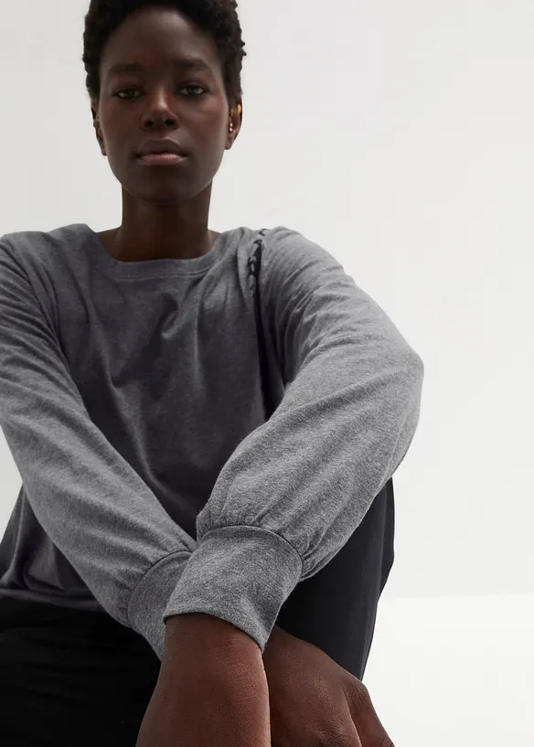 Maglia ampia a maniche lunghe per lo sport, bonprix