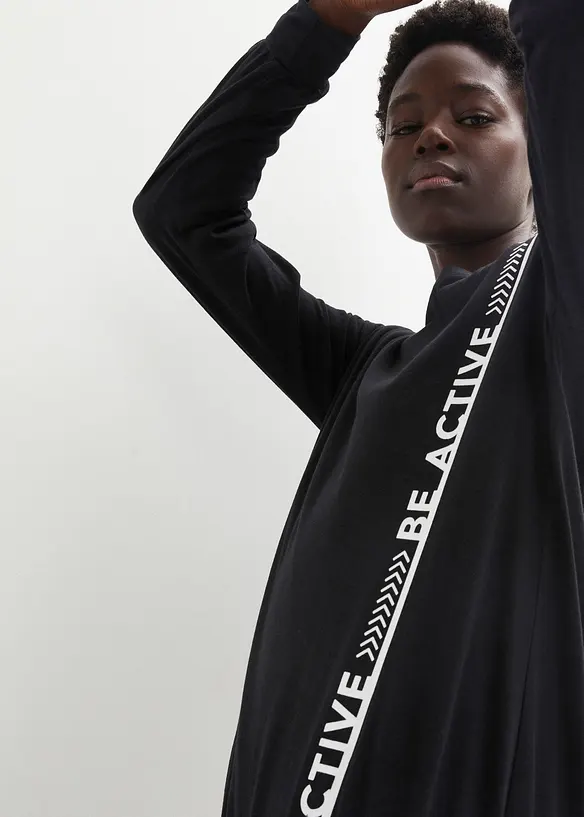 Maglia ampia a maniche lunghe per lo sport, bonprix